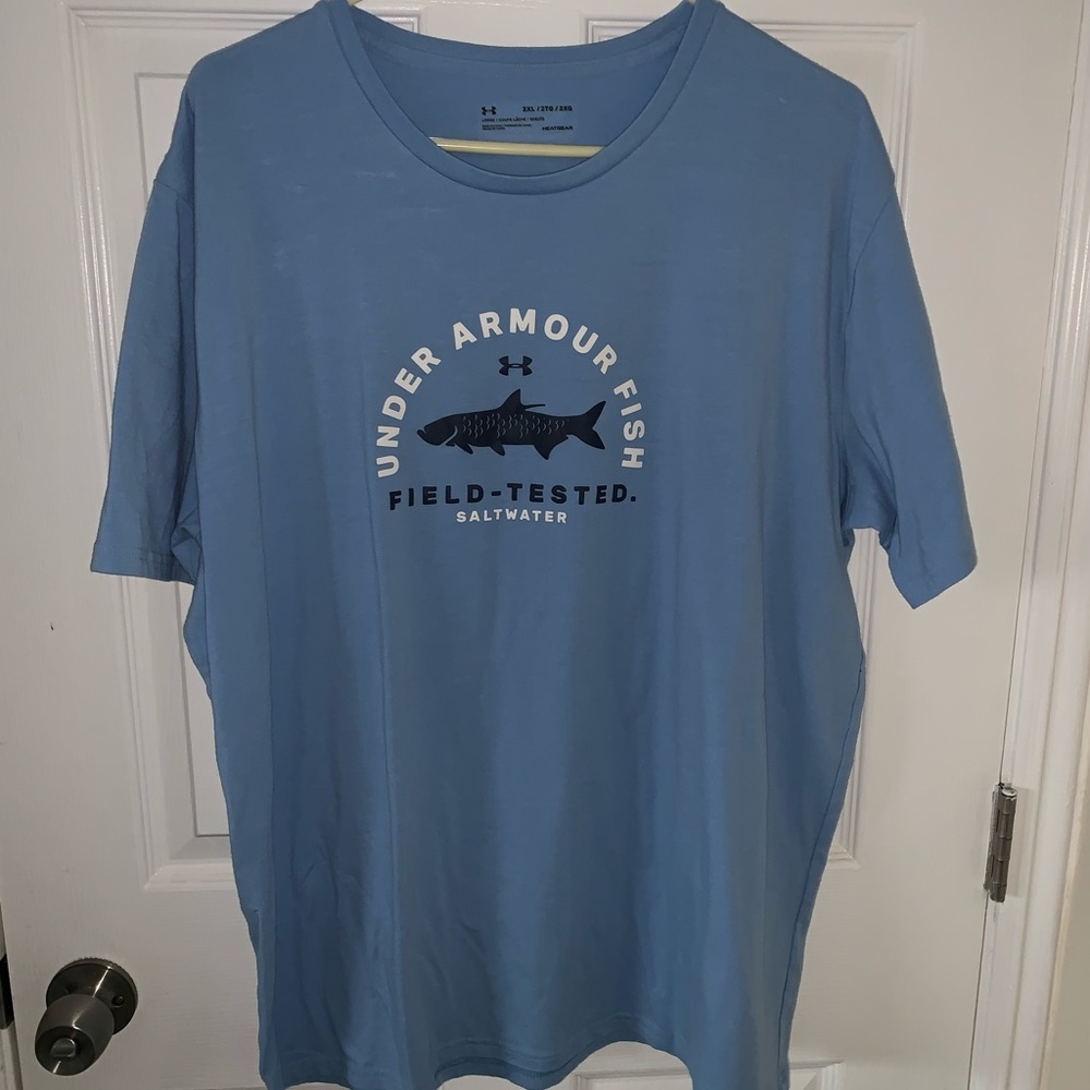 Under Armor XXL Blue Shirt